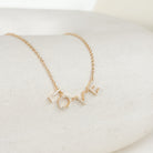 LOVE Pave Dainty Necklace - Octonov 