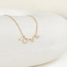LOVE Pave Dainty Necklace - Octonov 