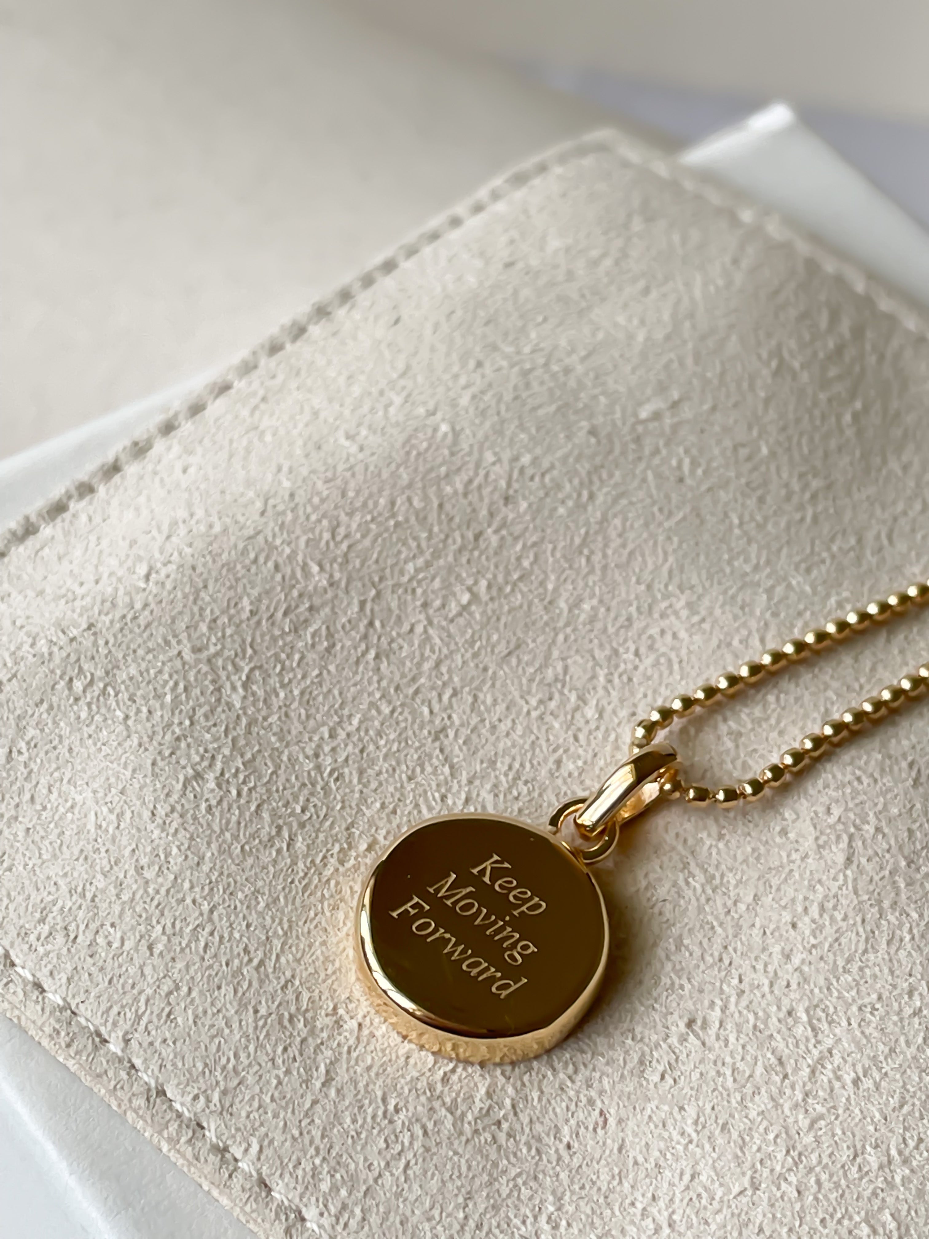 Keep Moving Forward Handmade Necklace - Octonov 