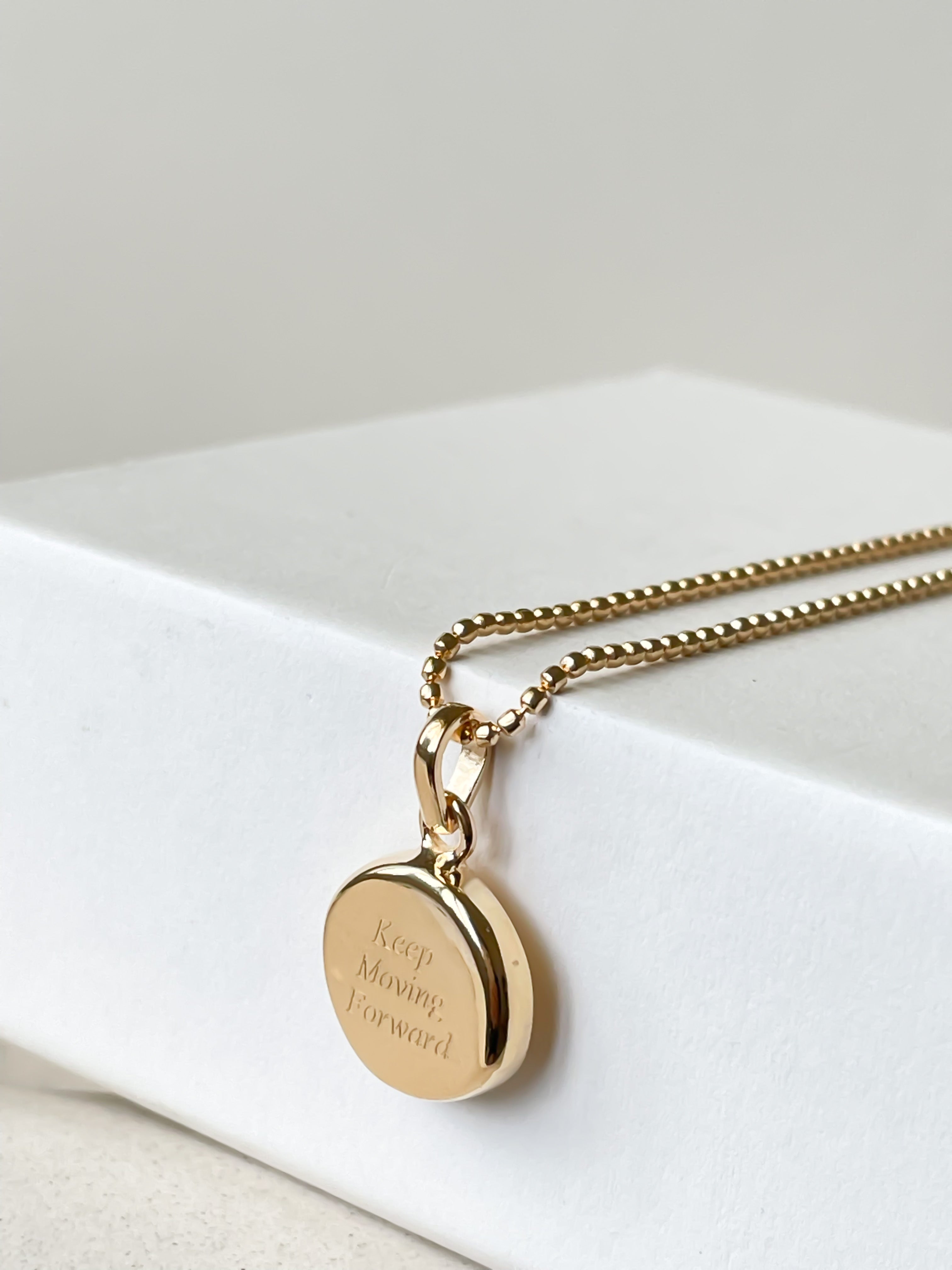 Keep Moving Forward Handmade Necklace - Octonov 