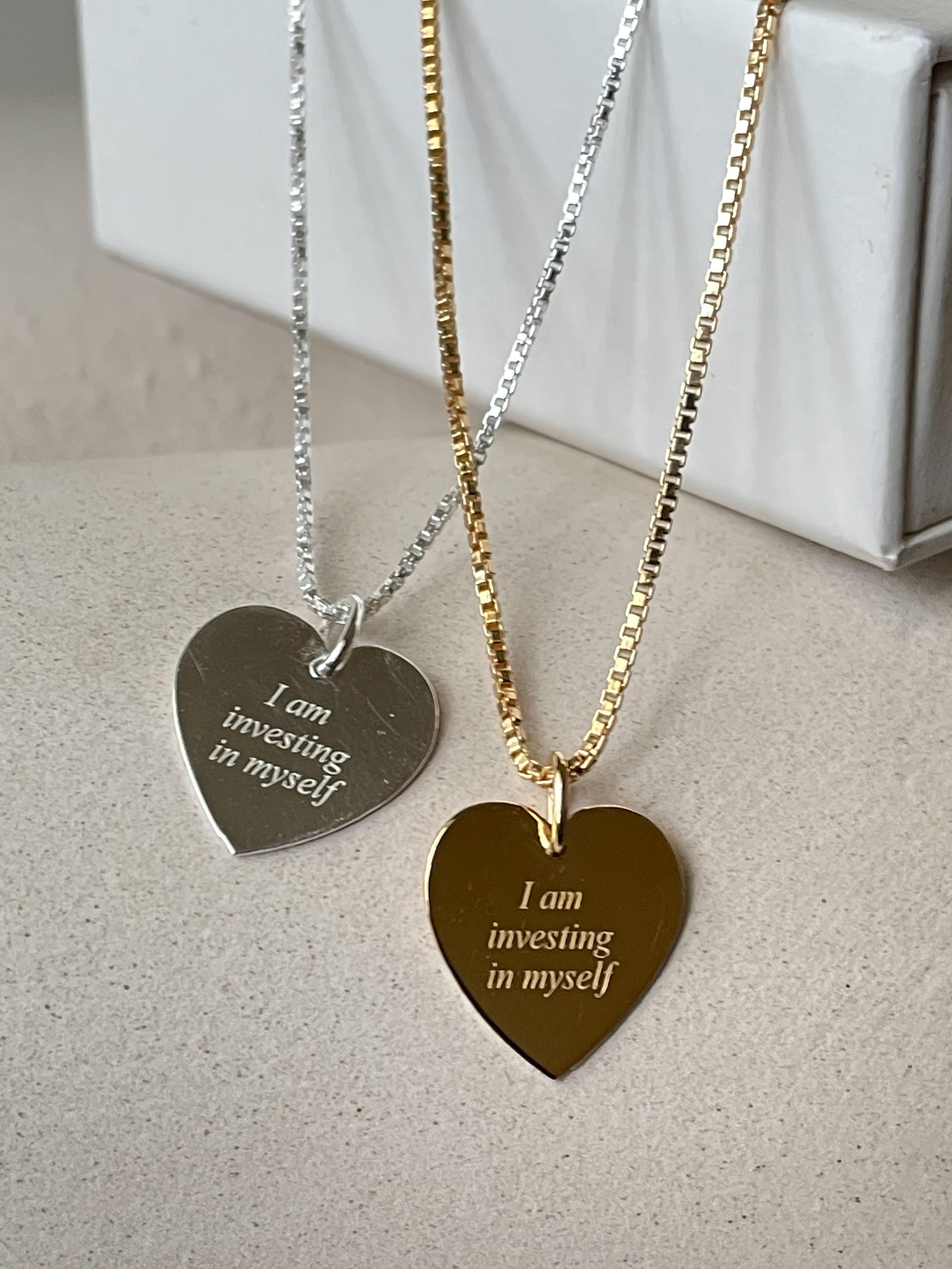 Personalised Self-Love and Affirmation Necklace - Octonov 