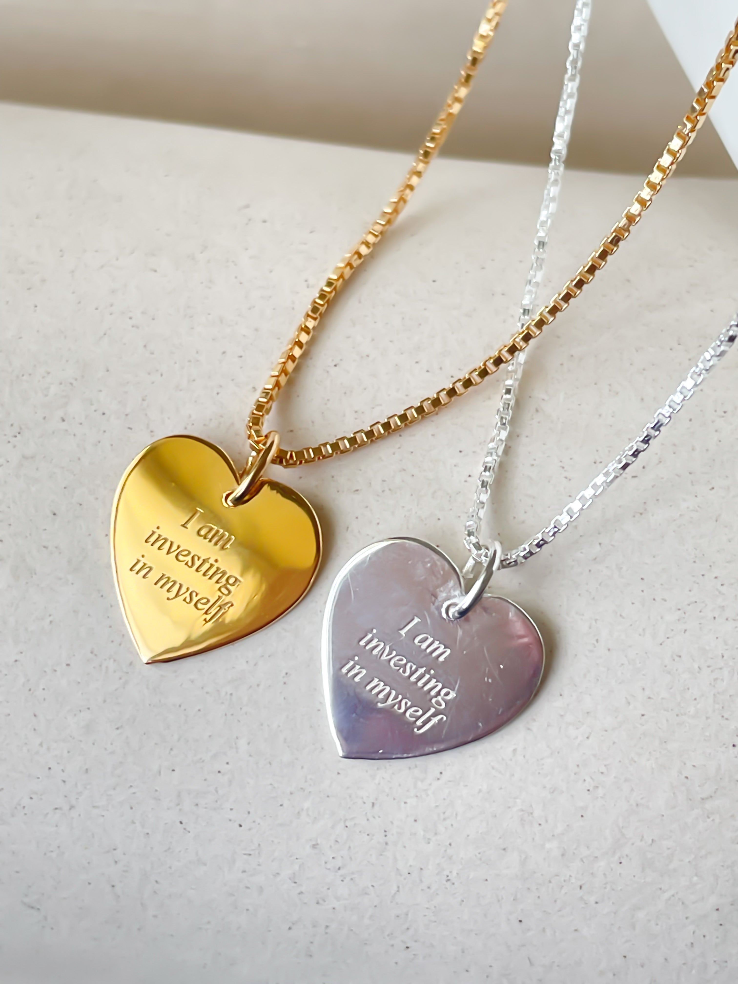 Personalised Self-Love and Affirmation Necklace - Octonov 