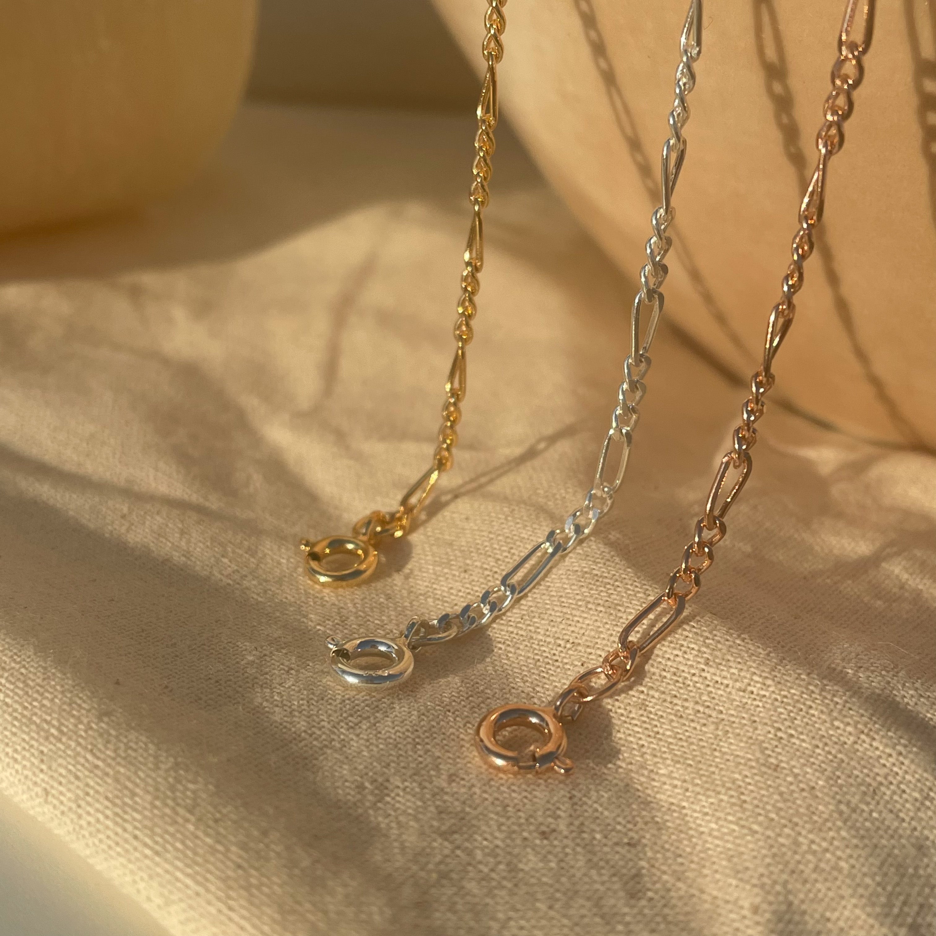 Figaro Chain Bracelet - Octonov 
