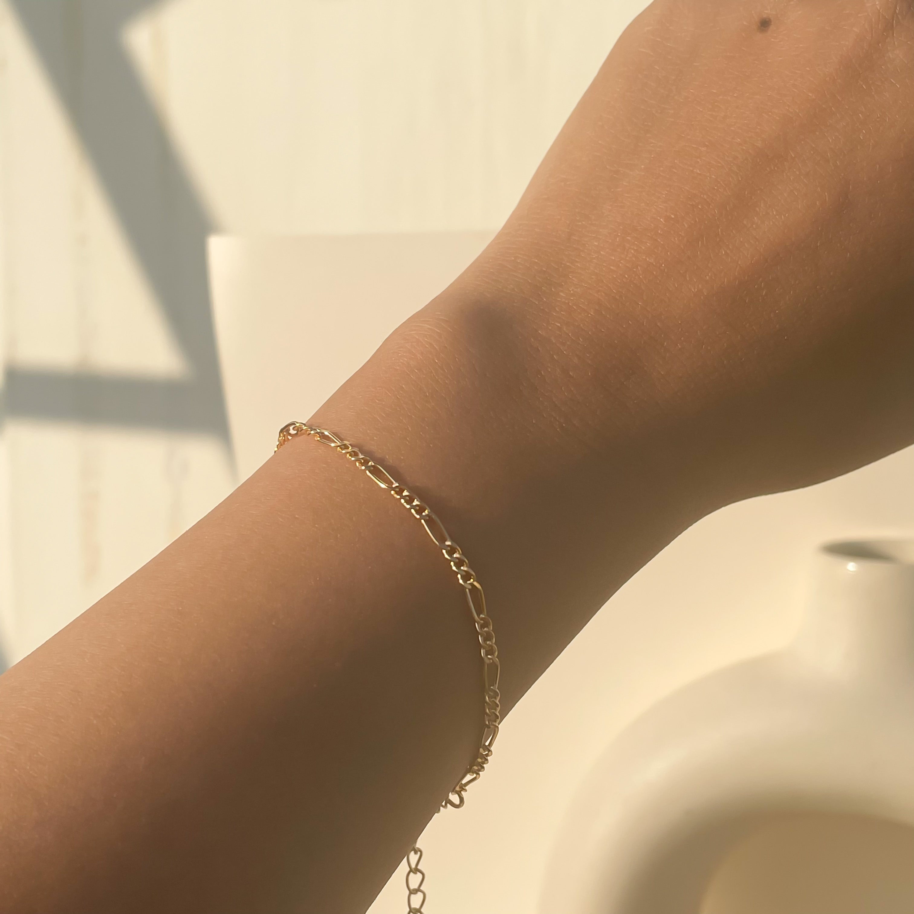Figaro Chain Bracelet - Octonov 
