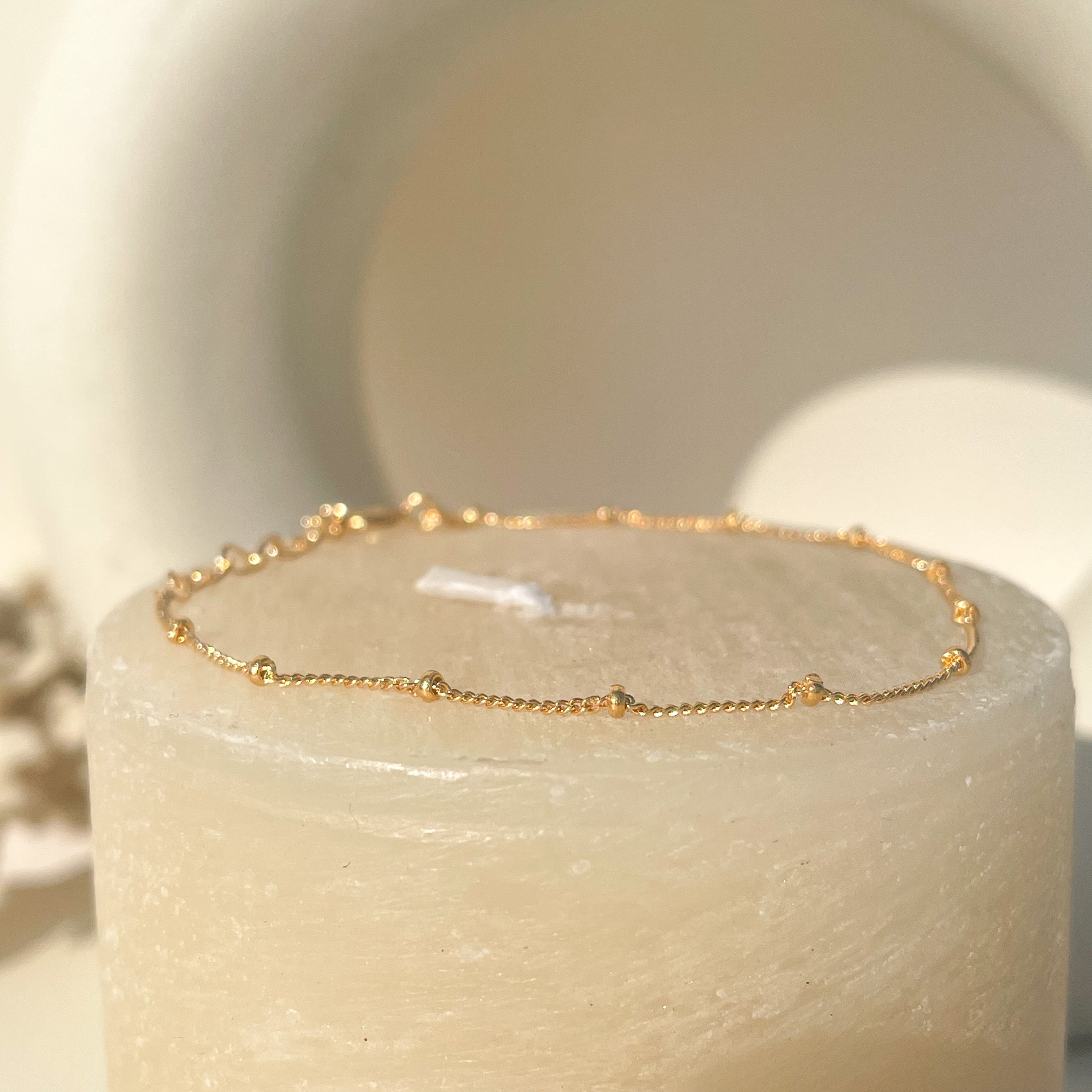 Minimalist Satellite Chain Bracelet - Octonov 