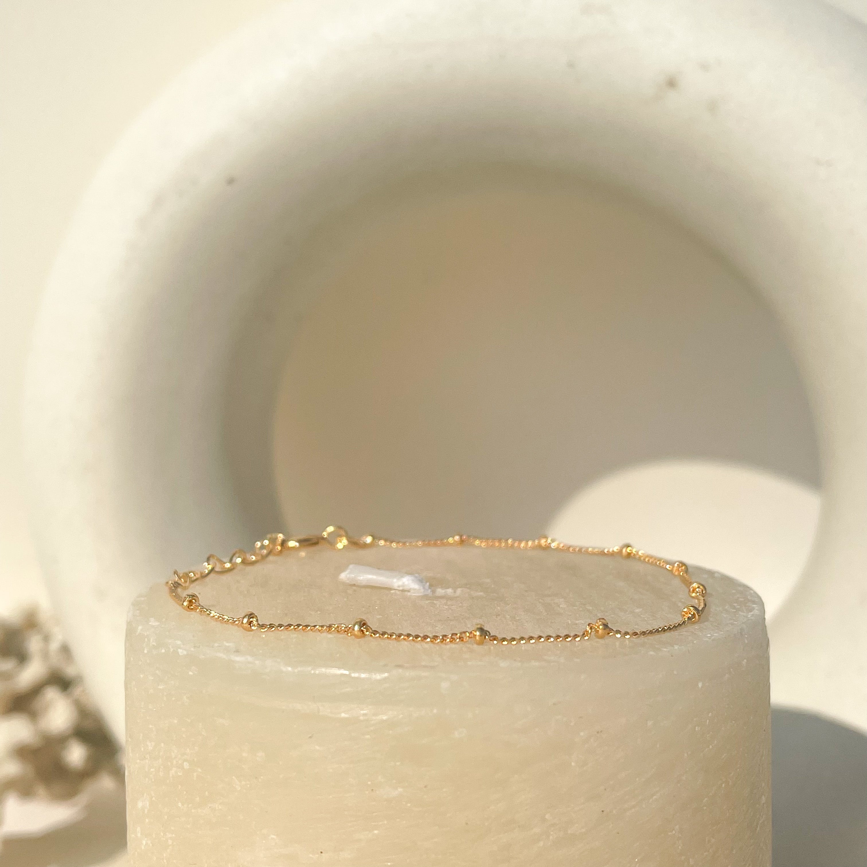 Minimalist Satellite Chain Bracelet - Octonov 