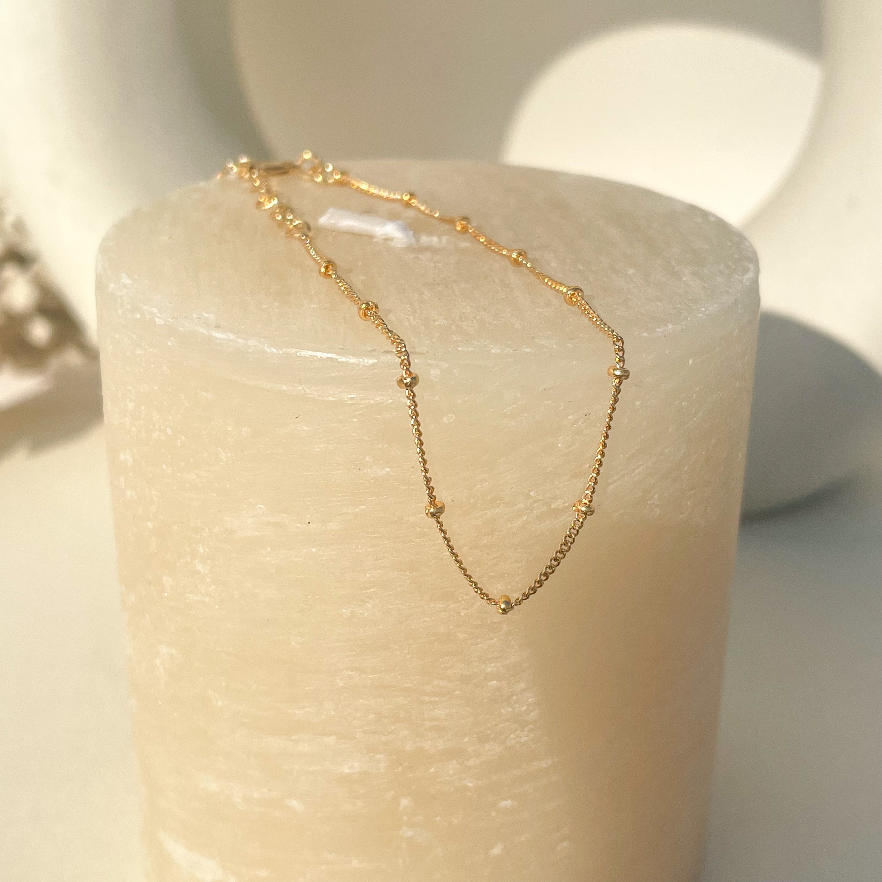Minimalist Satellite Chain Bracelet - Octonov 